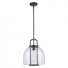 Trans Globe PND-2230 BK - 1LT PENDANT-GLASS DOME-M-BK